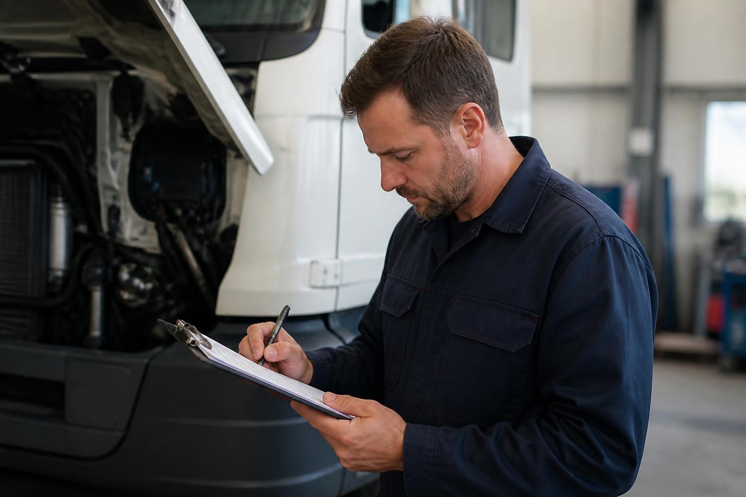 What DVSA checks in maintenance records
