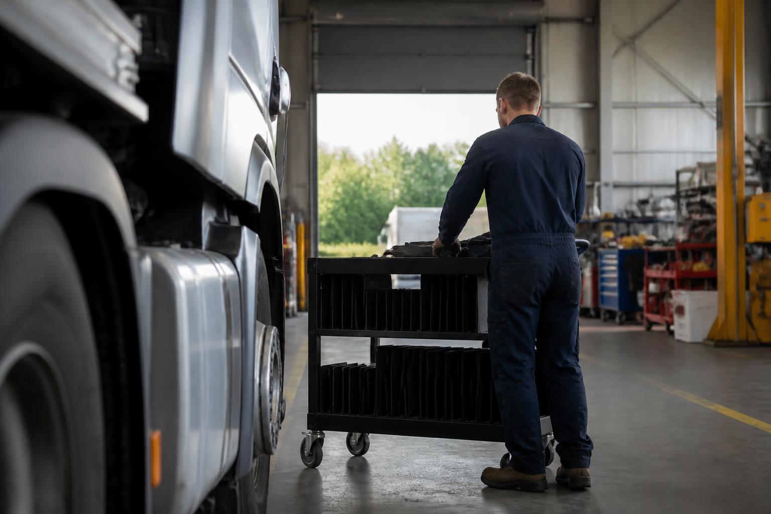 Keeping drivers’ tablets working when the fleet is busy