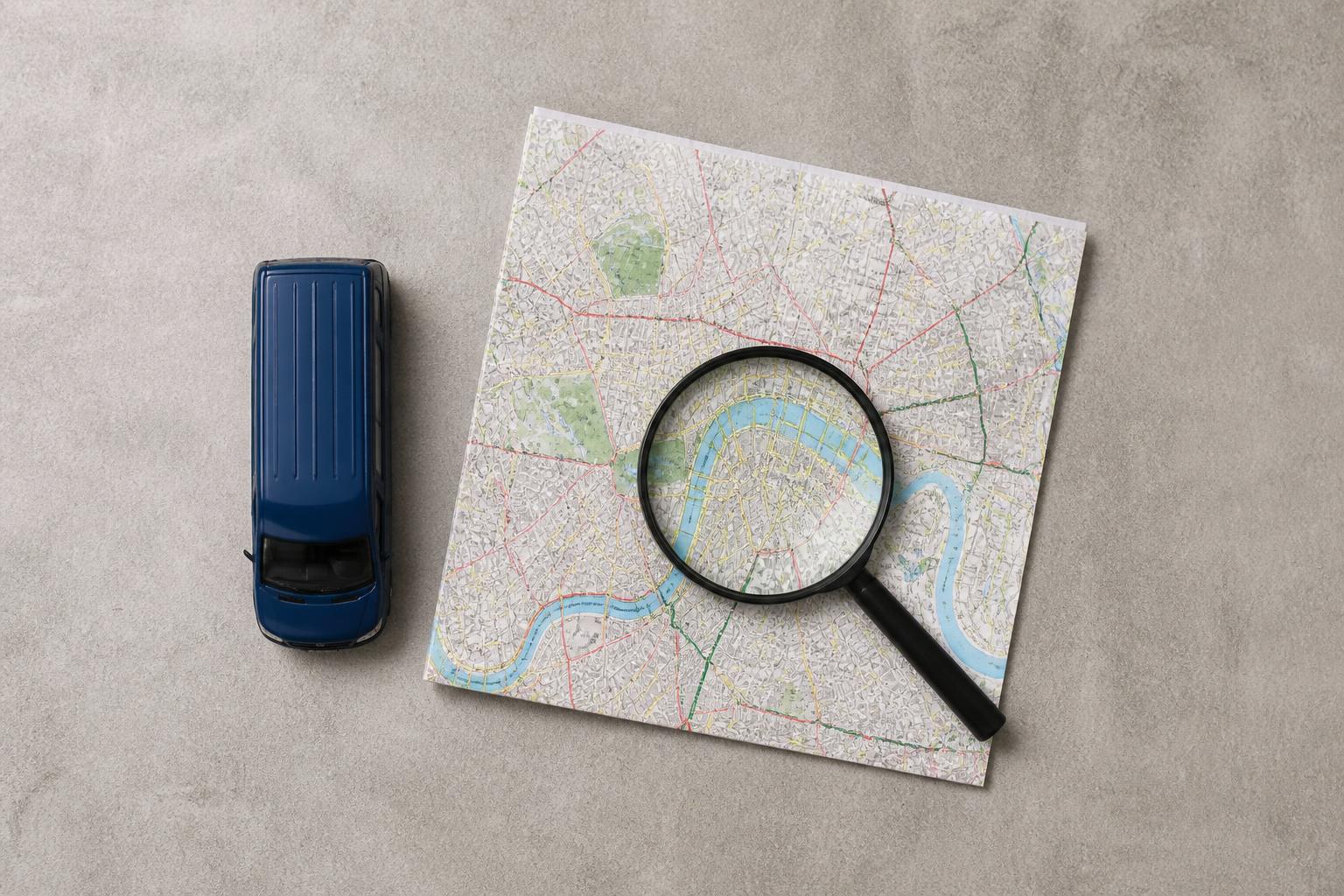 Check whether your route enters the DVS area
