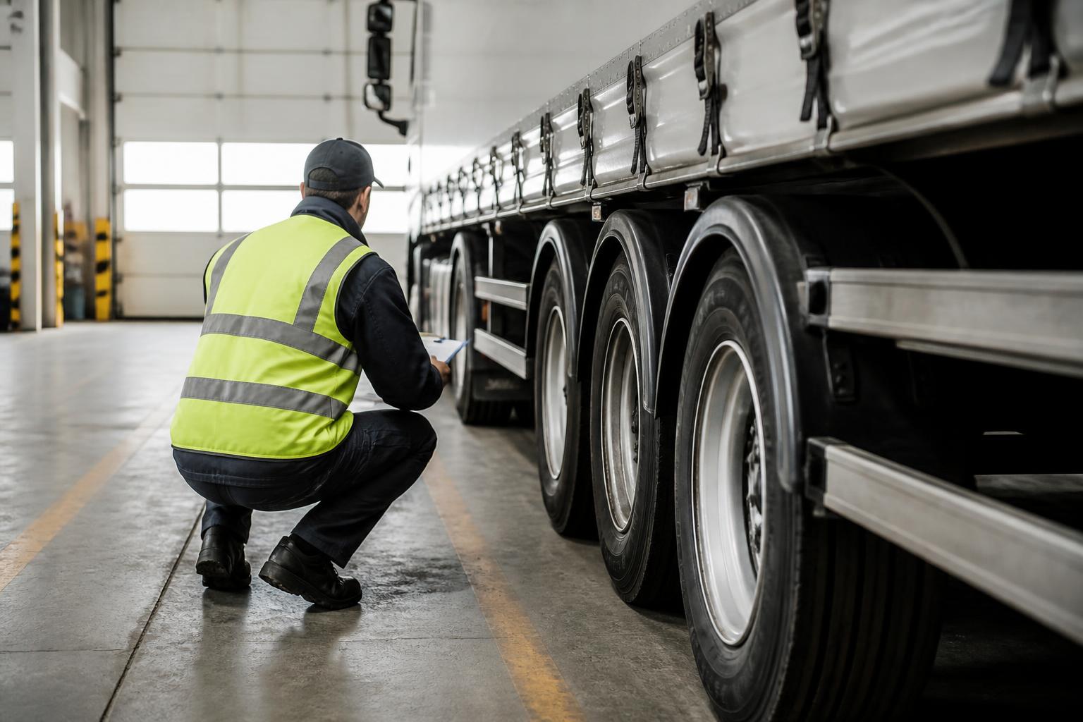 Safety inspections and brake tests that stand up to DVSA