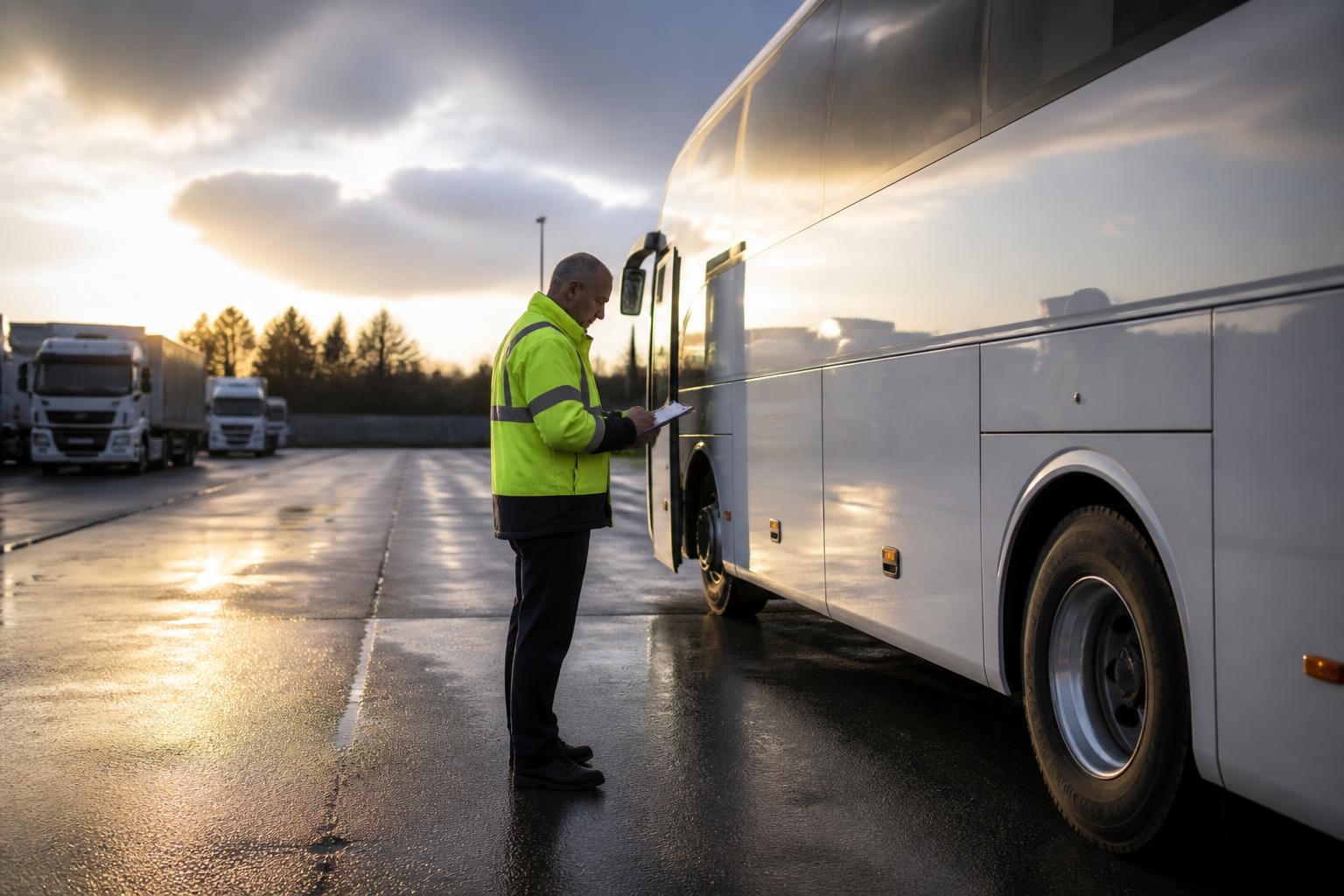One system for licence checks and tachograph records