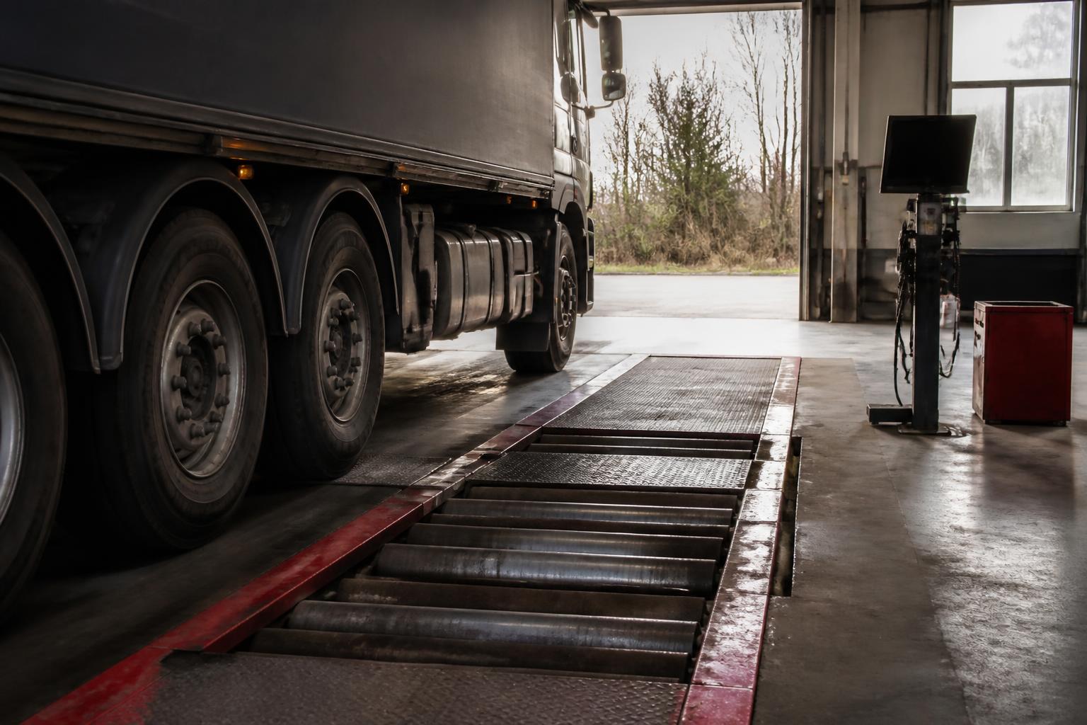 Where to get an HGV brake test without losing road time