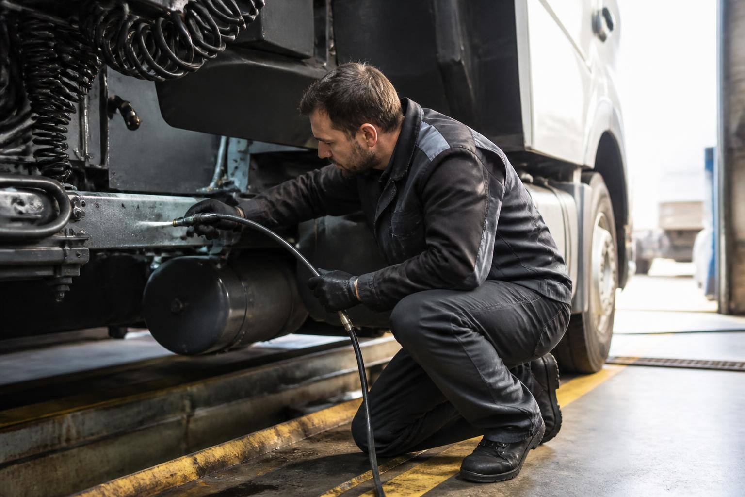 Finding an HGV air leak before it causes downtime