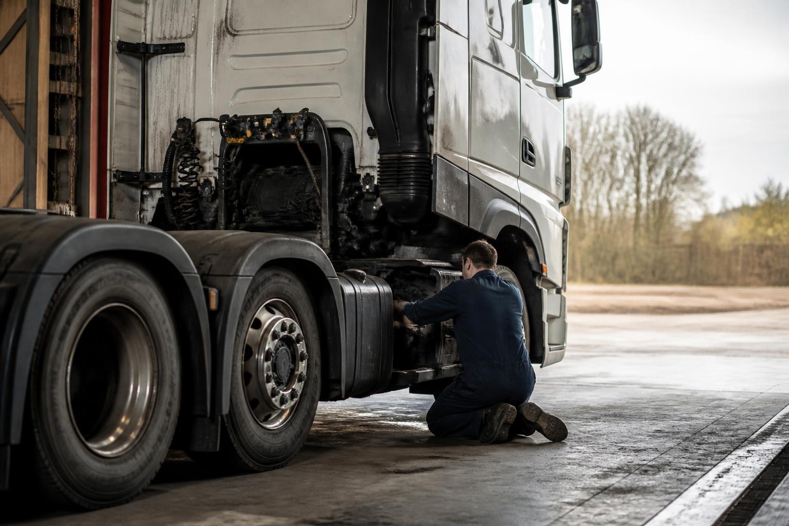 When an HGV will not build air in Suffolk