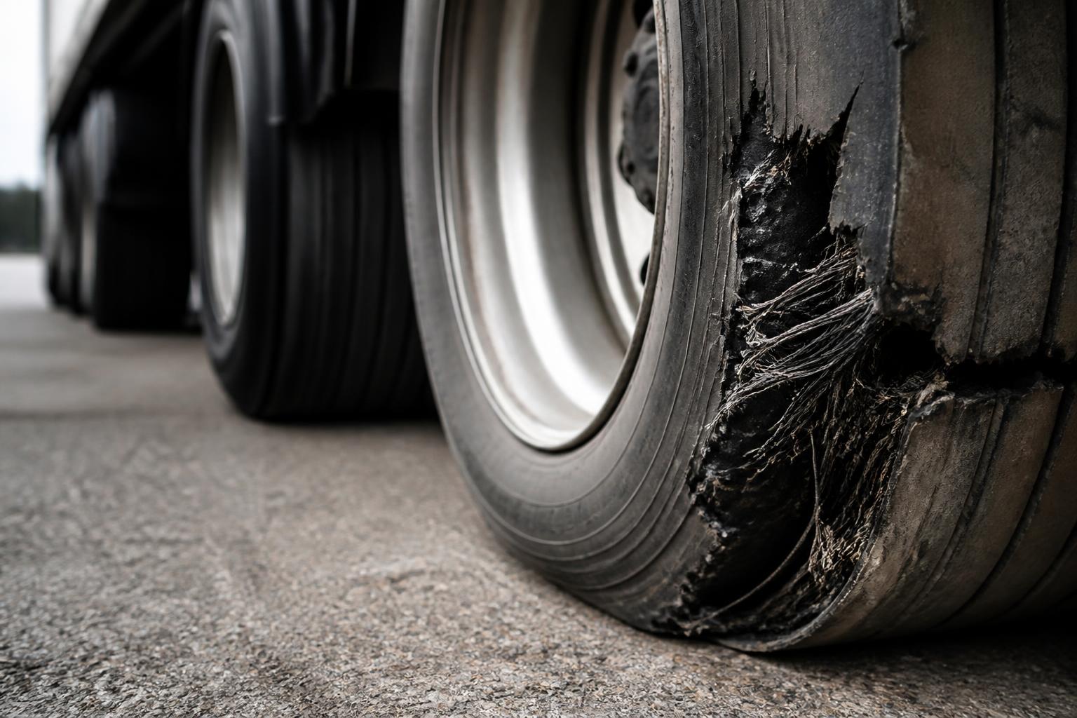 Truck tyre failures in Suffolk and the safest next step