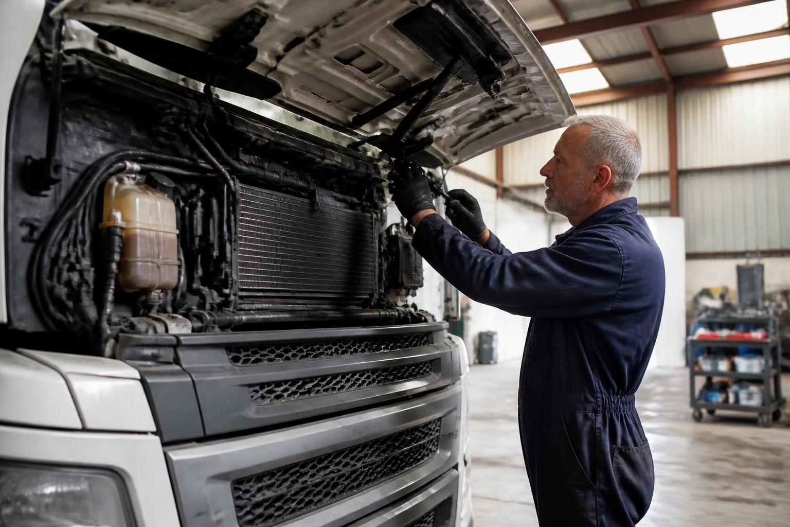 Why your HGV air con is blowing warm in Suffolk